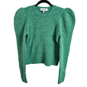 Derek Lamb 10 Crosby Locken Alpaca Wool Bleed Puff Sleeve Sweater